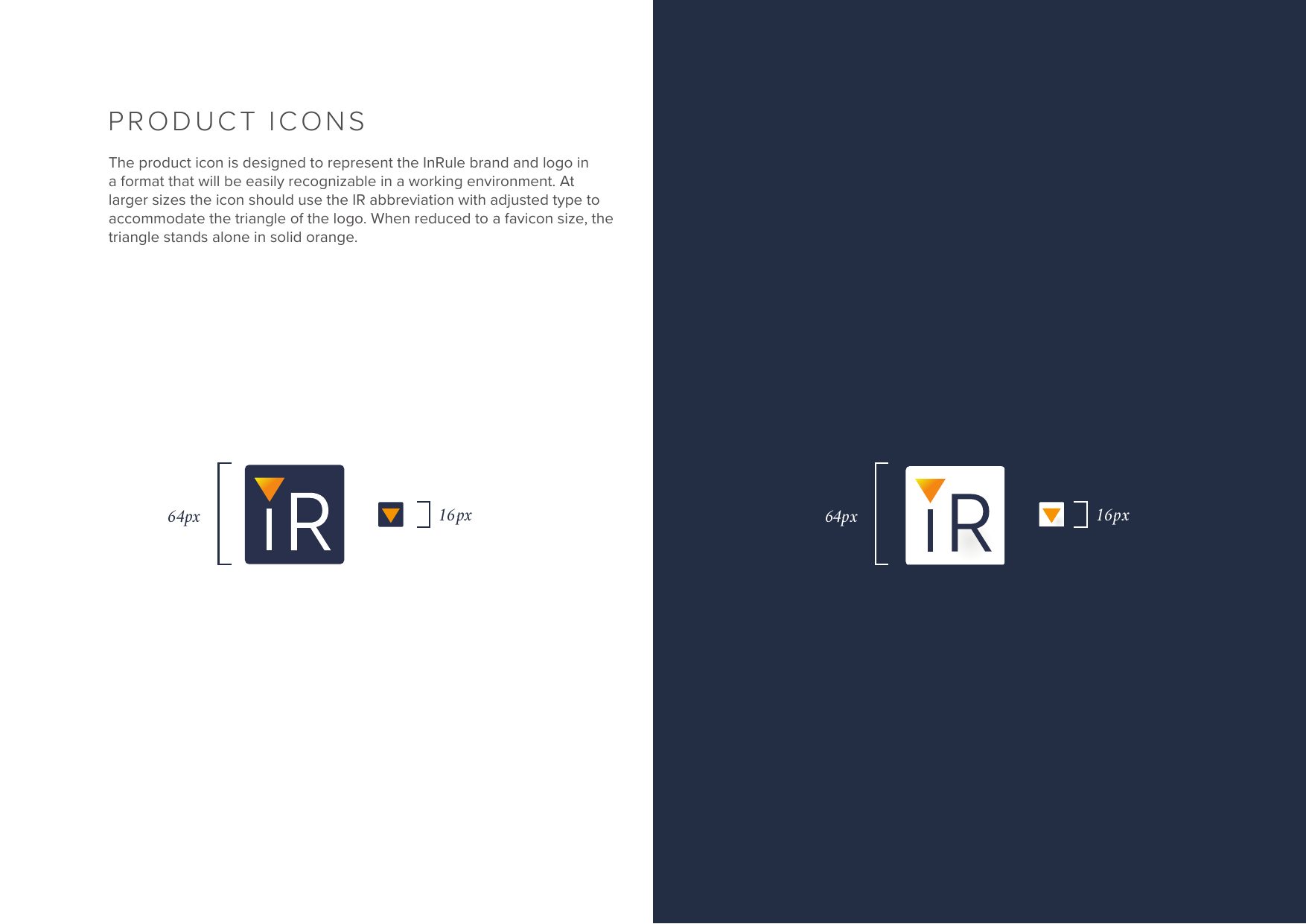 Brand standards: product icons