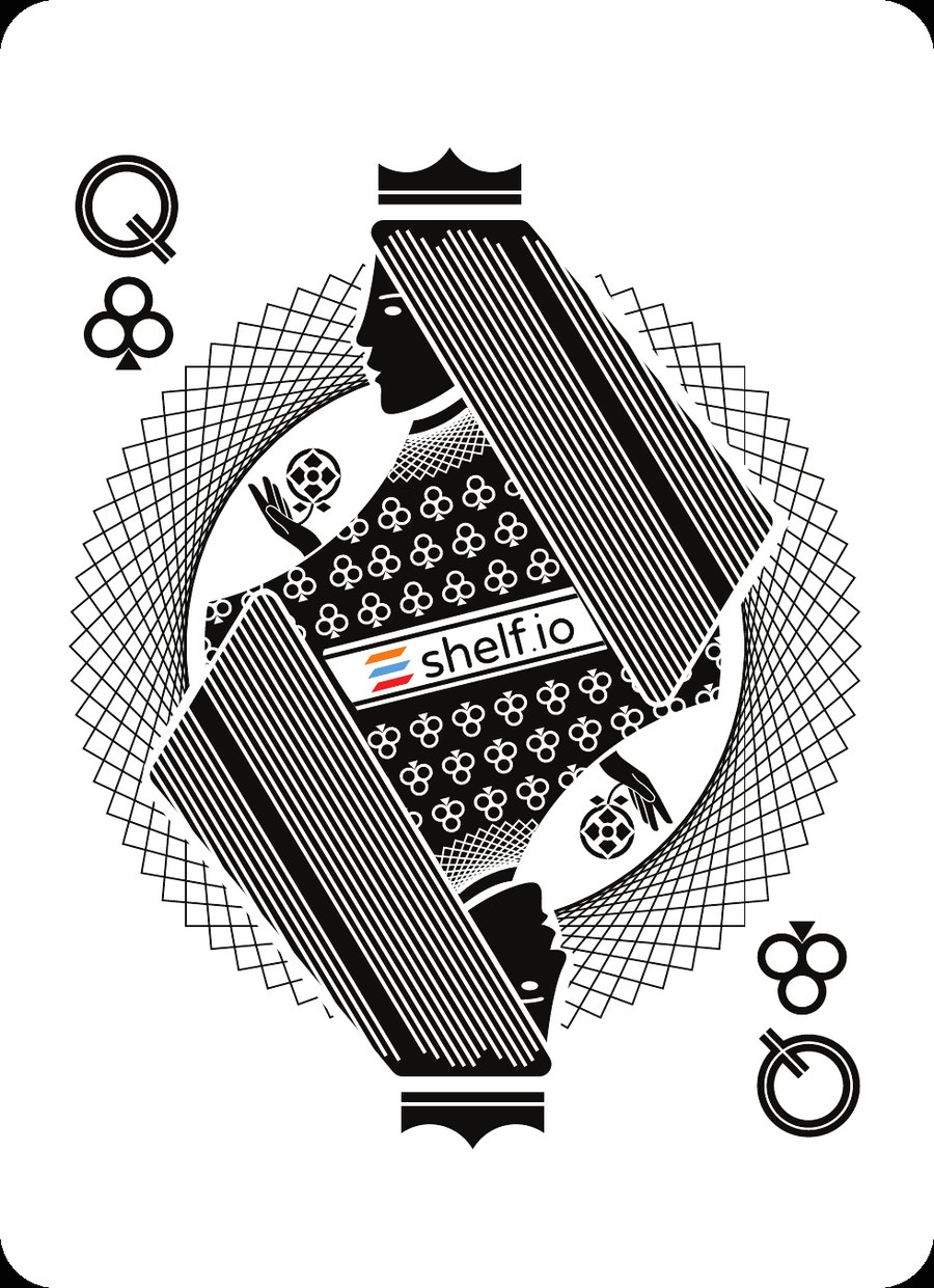 Queen of clubs